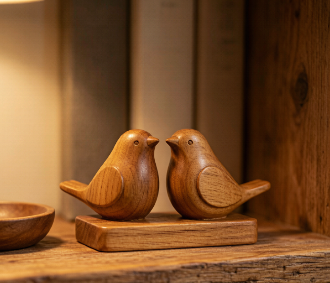 5-24.png Hand-Carved Wooden Animal Figurine Set - Image 1