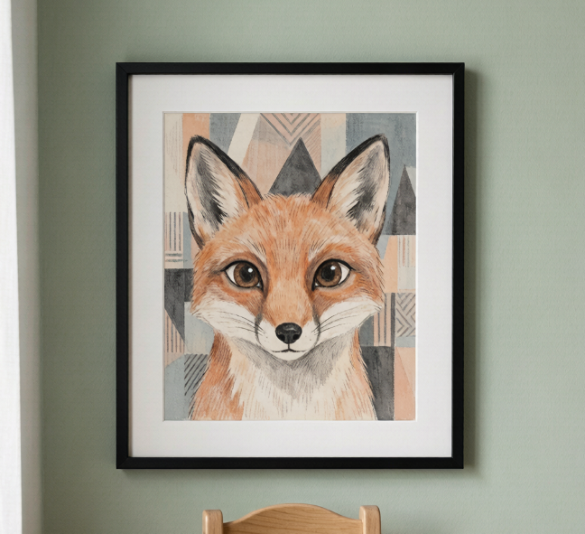 9-21.png Animal Portrait Illustration - Image 1